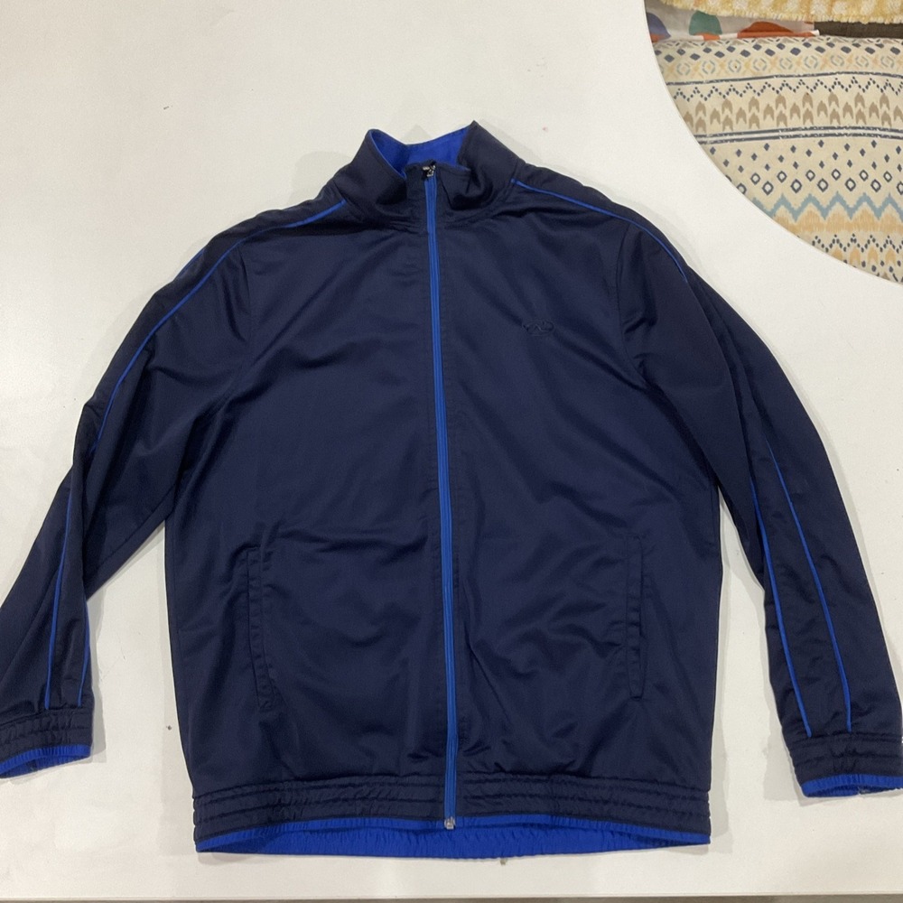 Rawlings Track Jacket Full Zip Up Blue XL